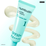 numbuzin no.1 clear filter sun essence spf50+ pa++++
